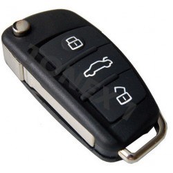 Кутийка за ключ за AUDI с 3 бутона